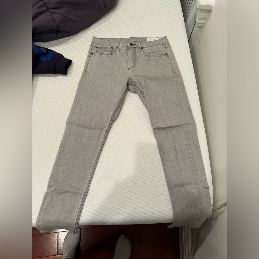 Rag and bone men’s gray jeans - length 31, width 32